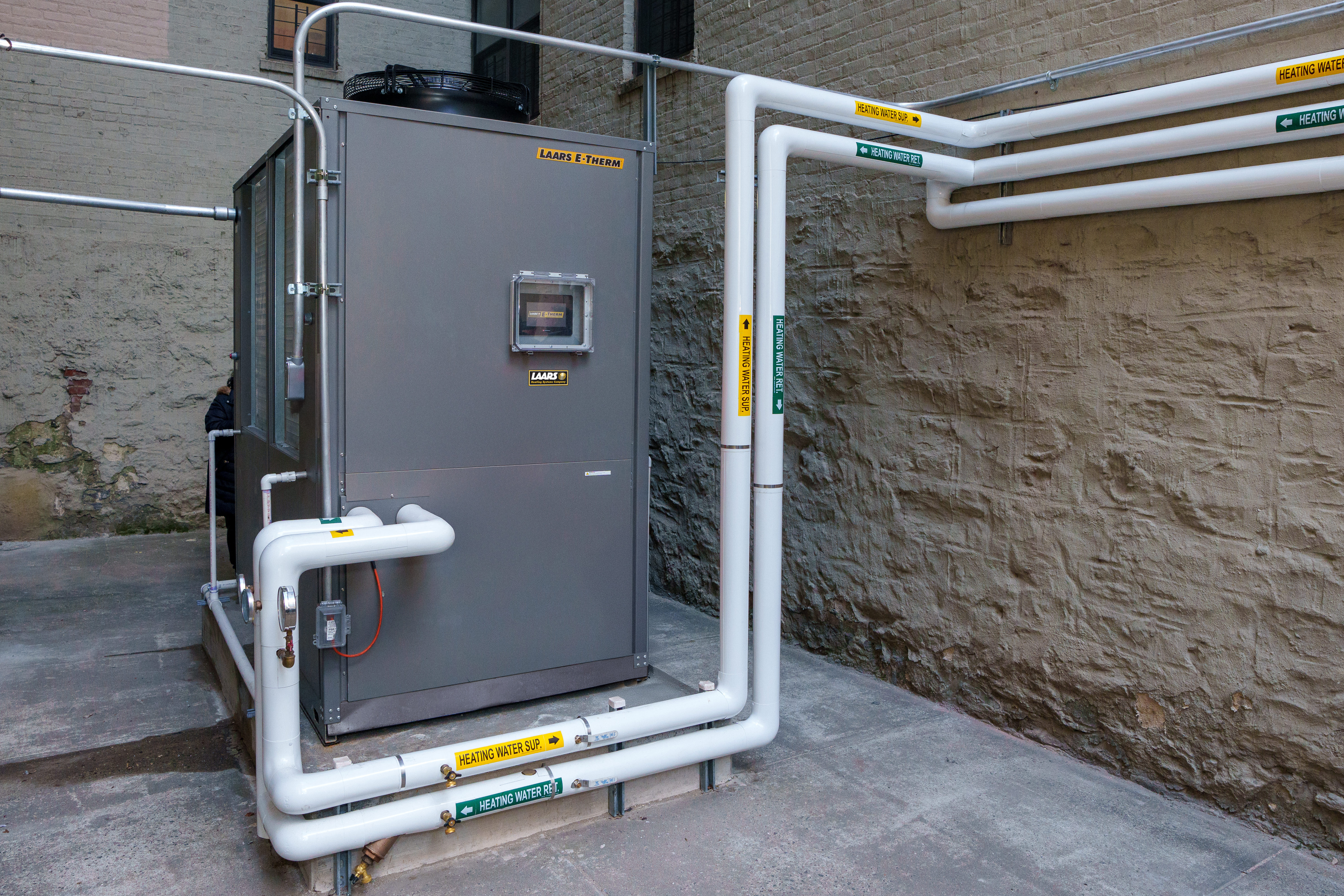 Bronx Domestic Hot Water System Gets Electrified  logo