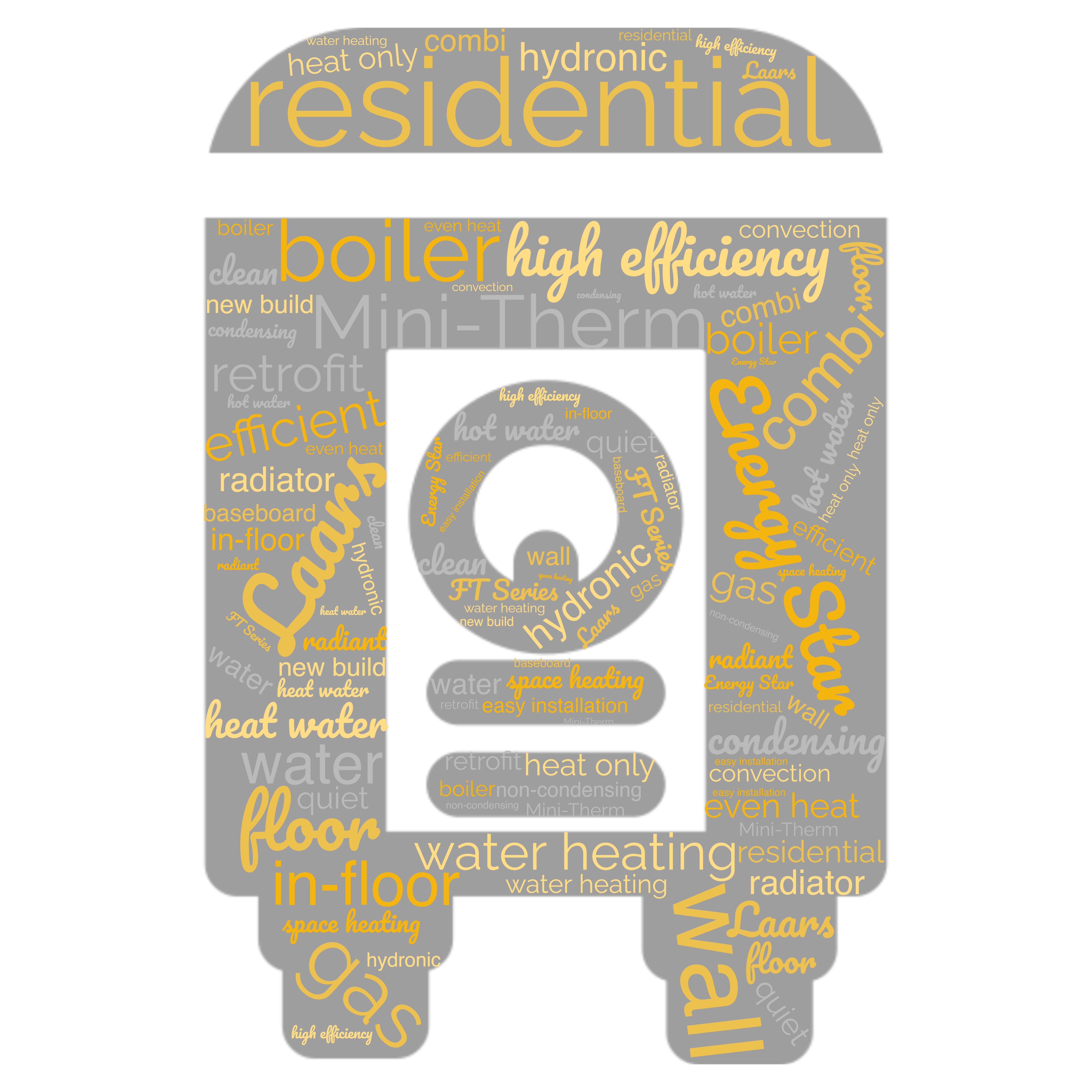 Laars boiler word cloud